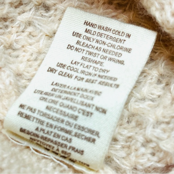 FREE PEOPLE Mixed Media Sequin Wool Cropped Cardigan/Sweater - Picture 7 of 9